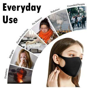 5 PCS Washable Reusable Face Mask